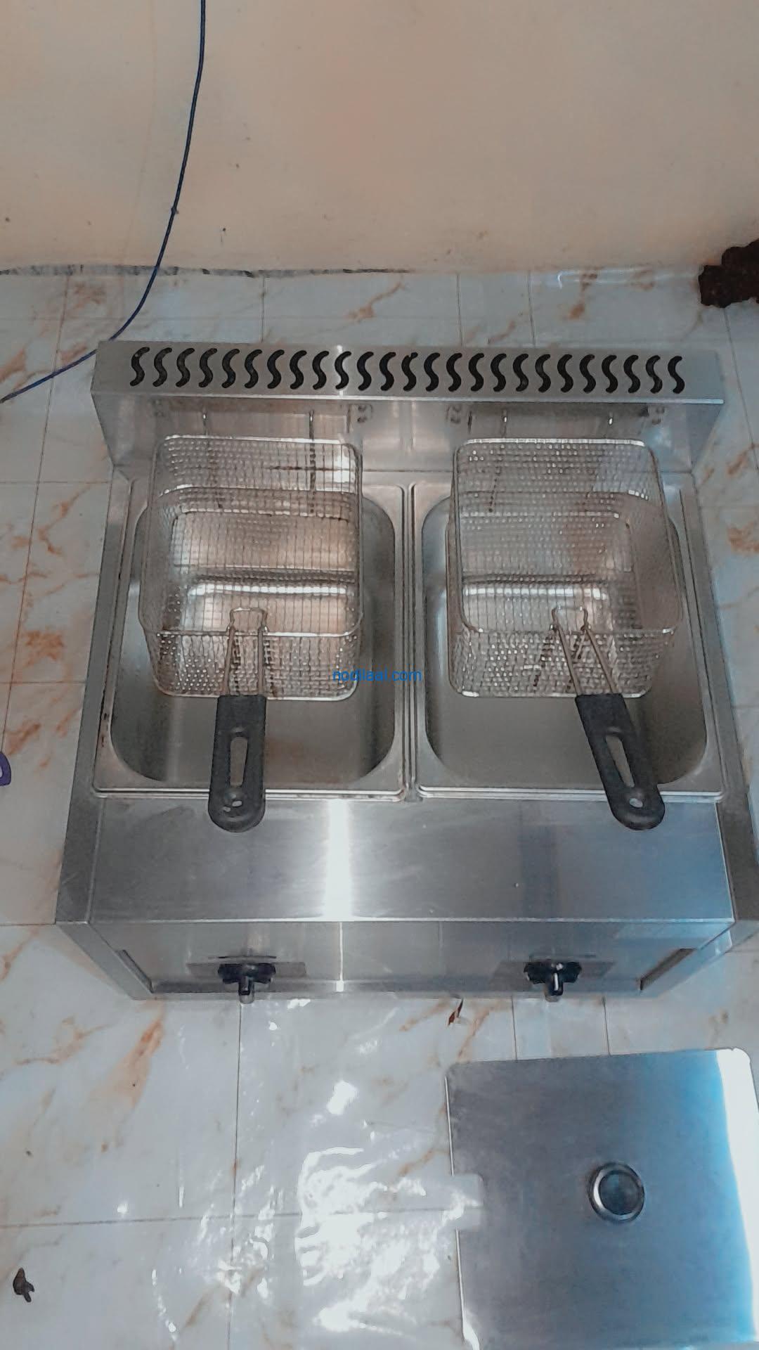 Deep Fryer Machine and Potatoes cutting Machine