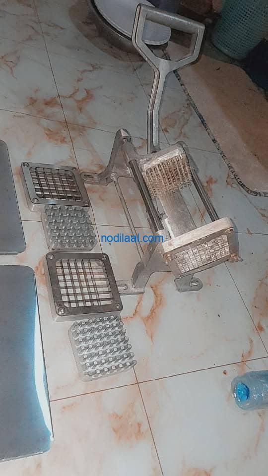 Deep Fryer Machine and Potatoes cutting Machine