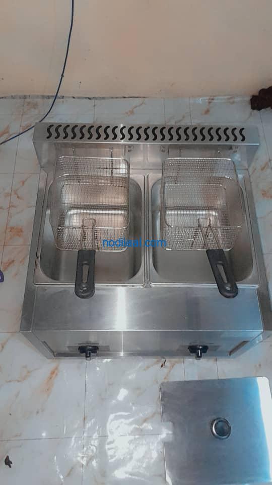 Deep Fryer Machine and Potatoes cutting Machine