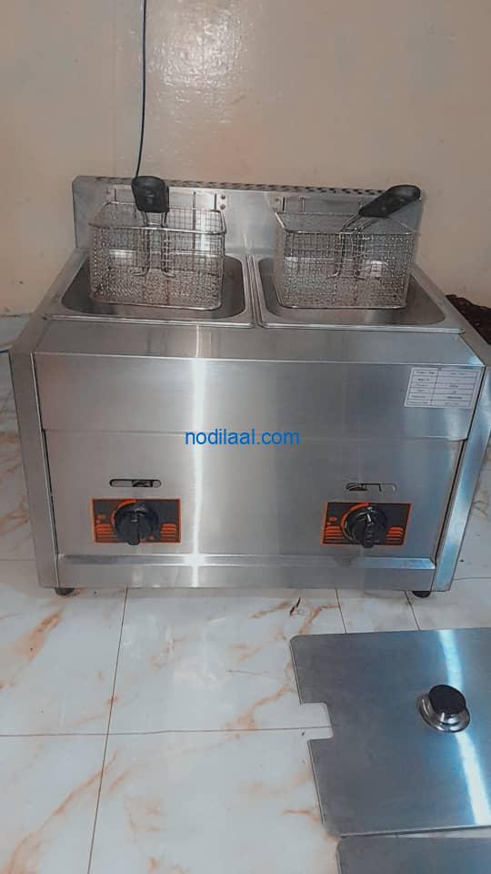 Deep Fryer Machine and Potatoes cutting Machine