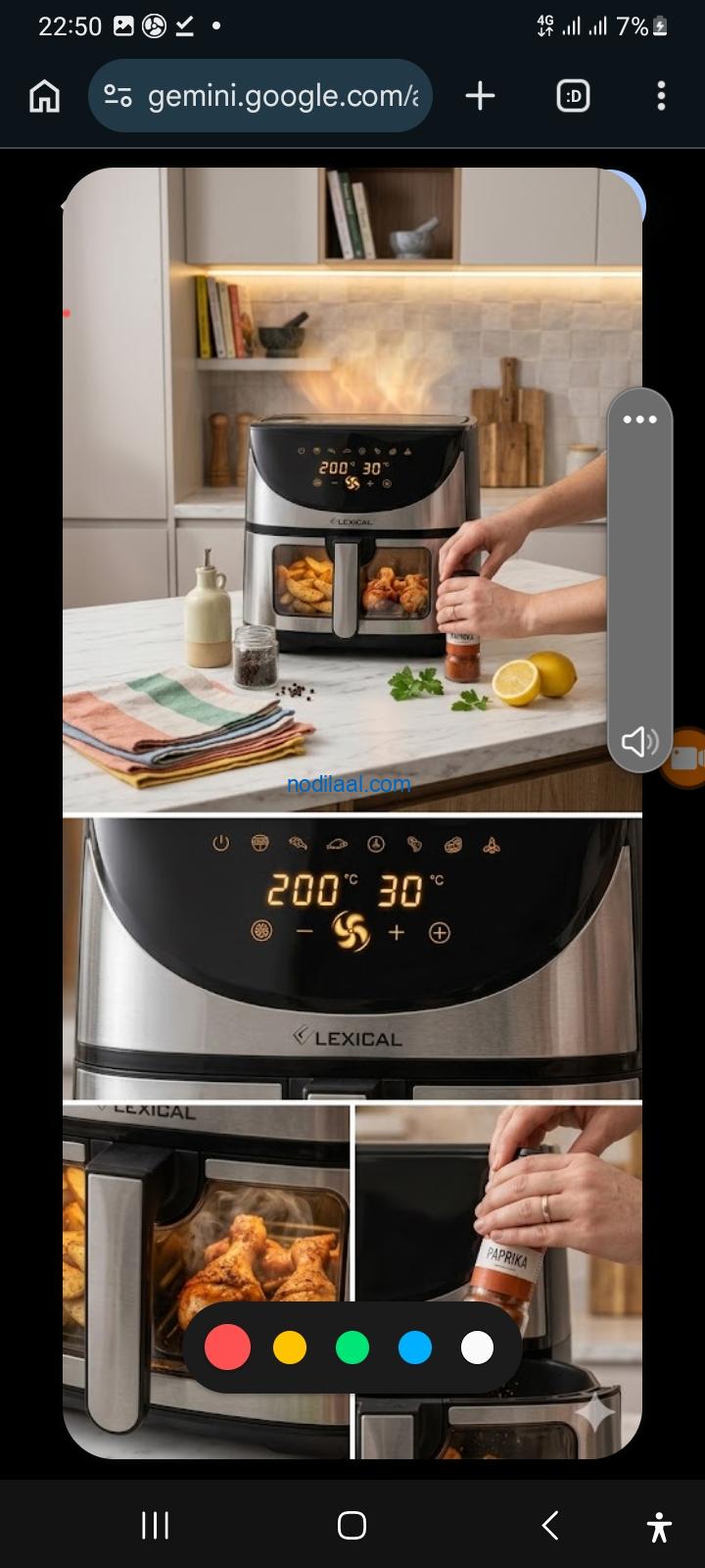 Air fryer lexccal