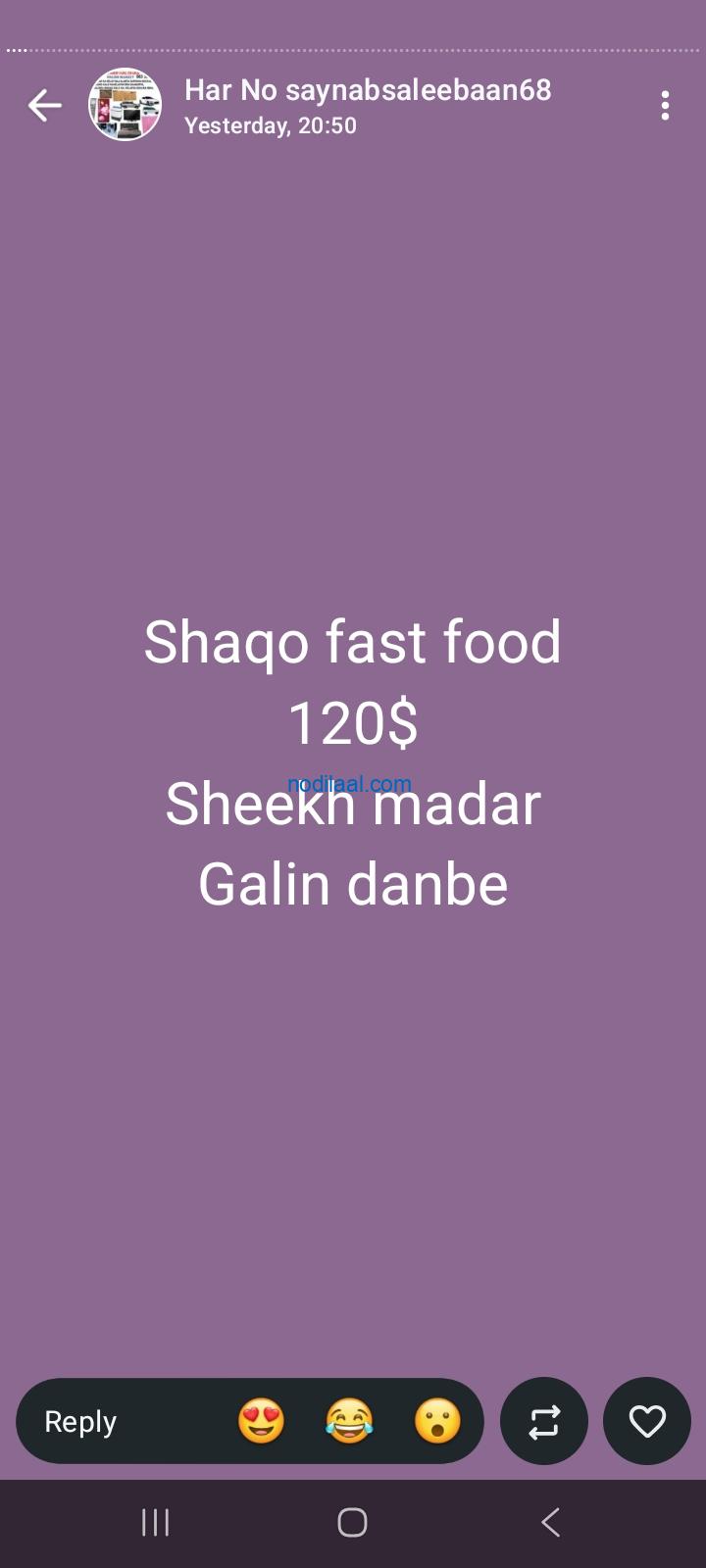 Shaqo banaan Hargeisa
