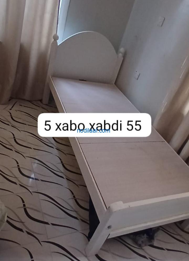 5 xabo oo sariir nafar ah xabadii $55